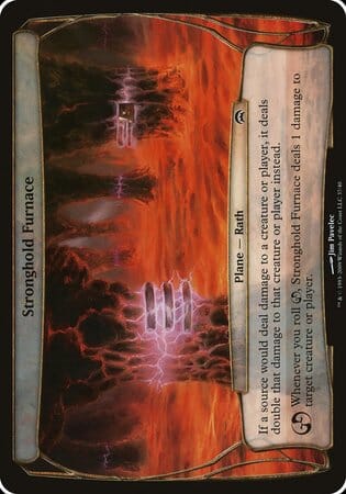 Stronghold Furnace (Planechase) [Planechase Planes] MTG Single Magic: The Gathering  | Multizone: Comics And Games
