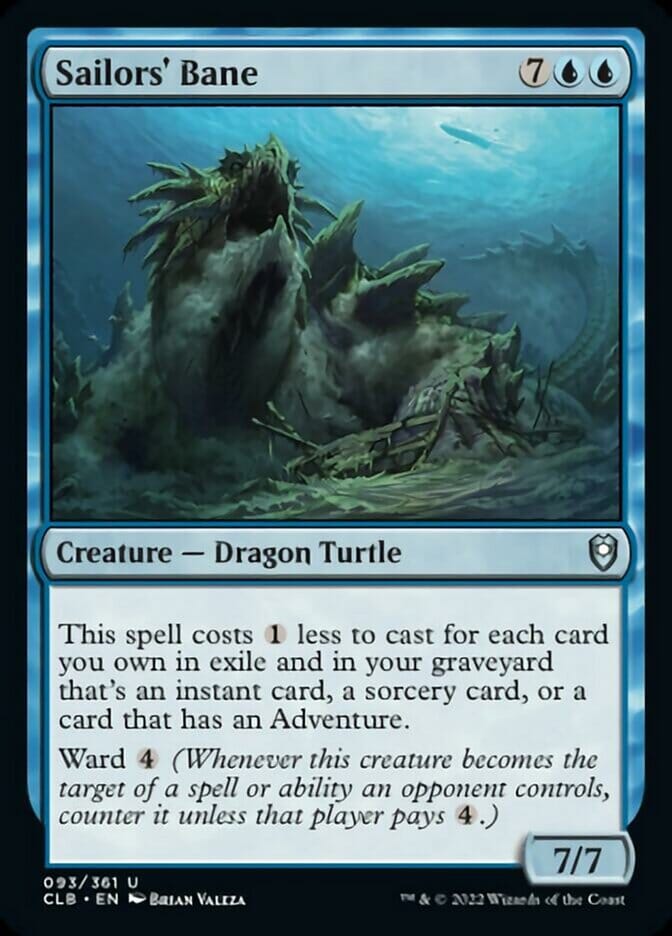 Sailors' Bane [Commander Legends: Battle for Baldur's Gate] MTG Single Magic: The Gathering  | Multizone: Comics And Games