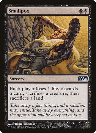 Smallpox [Magic 2012] MTG Single Magic: The Gathering  | Multizone: Comics And Games