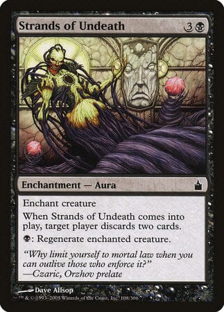 Strands of Undeath [Ravnica: City of Guilds] MTG Single Magic: The Gathering  | Multizone: Comics And Games