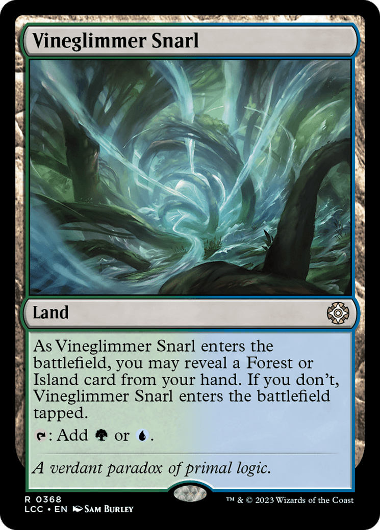 Vineglimmer Snarl [The Lost Caverns of Ixalan Commander] MTG Single Magic: The Gathering  | Multizone: Comics And Games