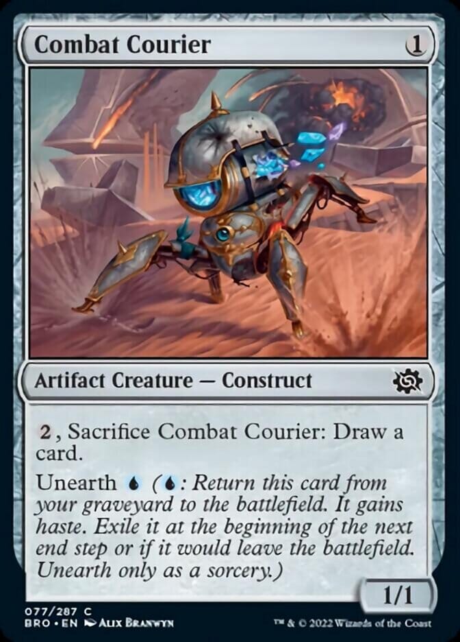 Combat Courier [The Brothers' War] MTG Single Magic: The Gathering  | Multizone: Comics And Games