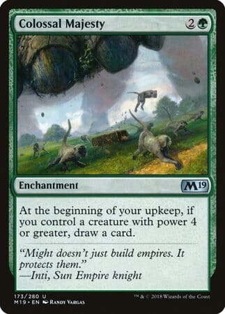 Colossal Majesty [Core Set 2019] MTG Single Magic: The Gathering  | Multizone: Comics And Games