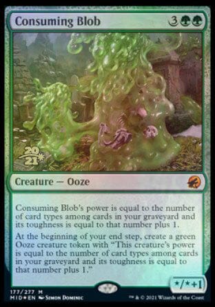 Consuming Blob [Innistrad: Midnight Hunt Prerelease Promos] MTG Single Magic: The Gathering  | Multizone: Comics And Games
