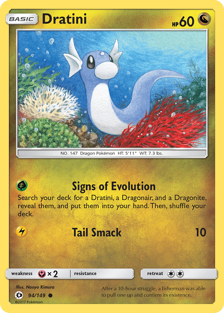 Dratini (94/149) [Sun & Moon: Base Set] Pokemon Single Pokémon  | Multizone: Comics And Games