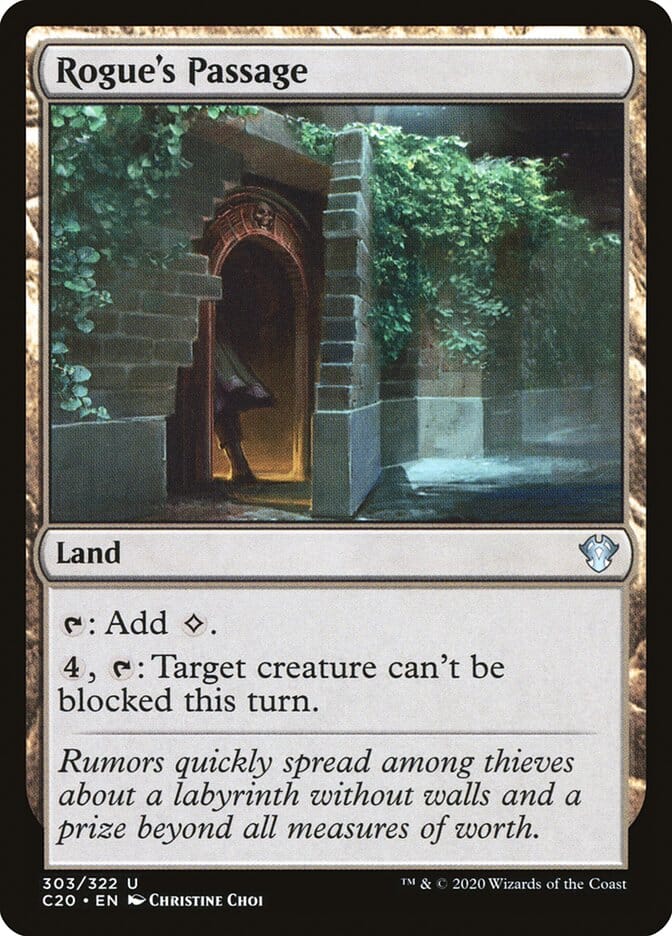 Rogue's Passage [Commander 2020] MTG Single Magic: The Gathering  | Multizone: Comics And Games