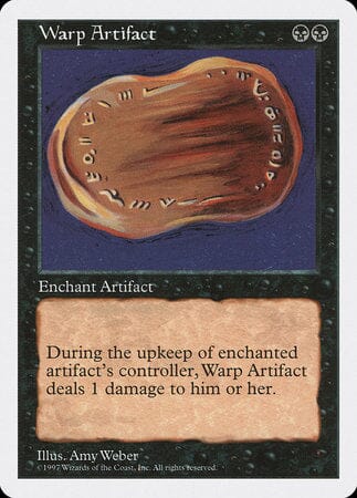 Warp Artifact [Fifth Edition] MTG Single Magic: The Gathering  | Multizone: Comics And Games