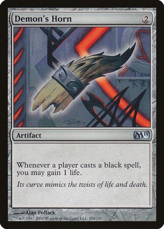 Demon's Horn [Magic 2011] MTG Single Magic: The Gathering  | Multizone: Comics And Games