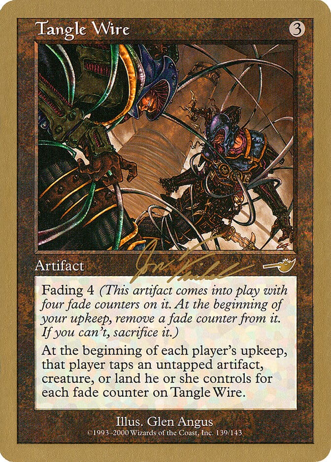 Tangle Wire (Jon Finkel) [World Championship Decks 2000] MTG Single Magic: The Gathering  | Multizone: Comics And Games