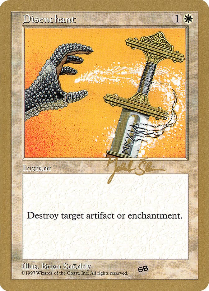 Disenchant (Jakub Slemr) (SB) [World Championship Decks 1997] MTG Single Magic: The Gathering  | Multizone: Comics And Games