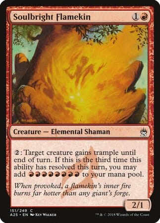 Soulbright Flamekin [Masters 25] MTG Single Magic: The Gathering  | Multizone: Comics And Games