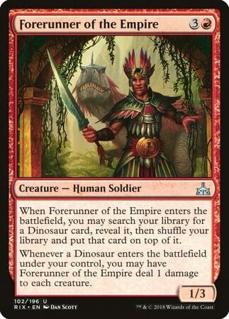 Forerunner of the Empire [Rivals of Ixalan] MTG Single Magic: The Gathering  | Multizone: Comics And Games