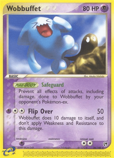 Wobbuffet (26/100) [EX: Sandstorm] Pokemon Single Pokémon  | Multizone: Comics And Games