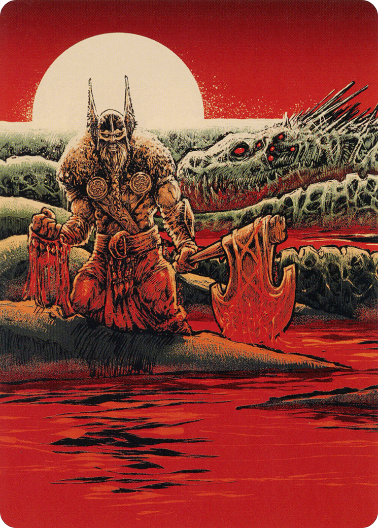 Fynn, the Fangbearer Art Card [March of the Machine Art Series] MTG Single Magic: The Gathering  | Multizone: Comics And Games