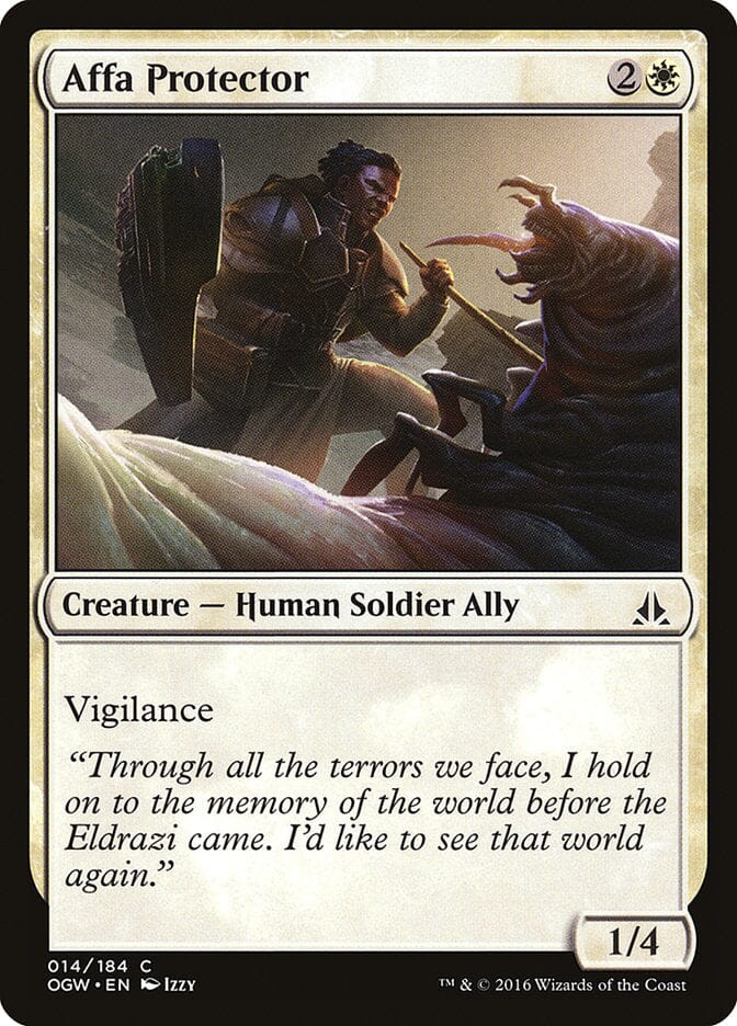Affa Protector [Oath of the Gatewatch] MTG Single Magic: The Gathering  | Multizone: Comics And Games