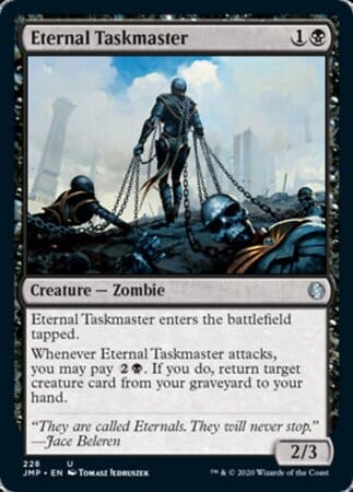 Eternal Taskmaster [Jumpstart] MTG Single Magic: The Gathering  | Multizone: Comics And Games