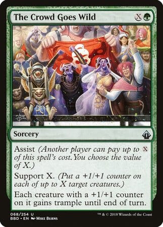 The Crowd Goes Wild [Battlebond] MTG Single Magic: The Gathering  | Multizone: Comics And Games