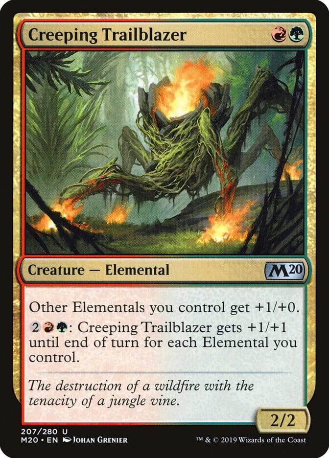 Creeping Trailblazer [Core Set 2020] MTG Single Magic: The Gathering  | Multizone: Comics And Games
