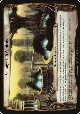 Selesnya Loft Gardens (Planechase Anthology) [Planechase Anthology Planes] MTG Single Magic: The Gathering  | Multizone: Comics And Games