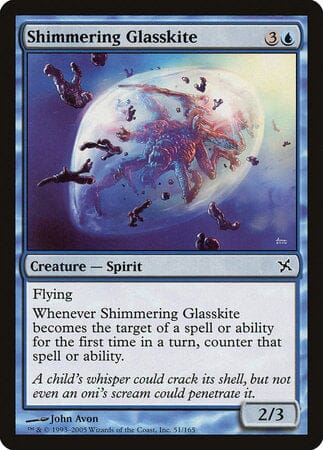 Shimmering Glasskite [Betrayers of Kamigawa] MTG Single Magic: The Gathering  | Multizone: Comics And Games