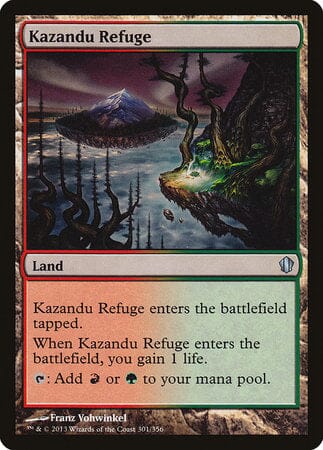 Kazandu Refuge [Commander 2013] MTG Single Magic: The Gathering  | Multizone: Comics And Games