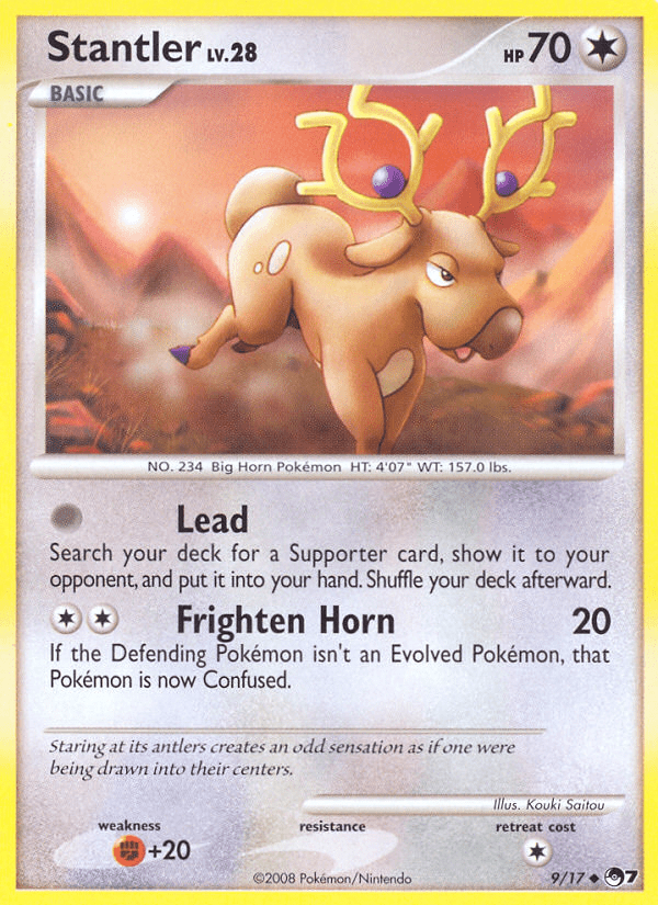 Stantler (9/17) [POP Series 7] Pokemon Single Pokémon  | Multizone: Comics And Games