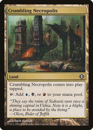 Crumbling Necropolis [Shards of Alara] MTG Single Magic: The Gathering  | Multizone: Comics And Games