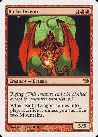 Rathi Dragon [Ninth Edition] MTG Single Magic: The Gathering  | Multizone: Comics And Games