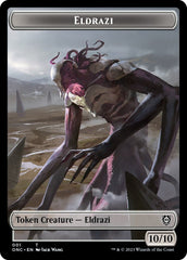 Soldier (017) // Eldrazi Double-Sided Token [Phyrexia: All Will Be One Commander Tokens] MTG Single Magic: The Gathering  | Multizone: Comics And Games