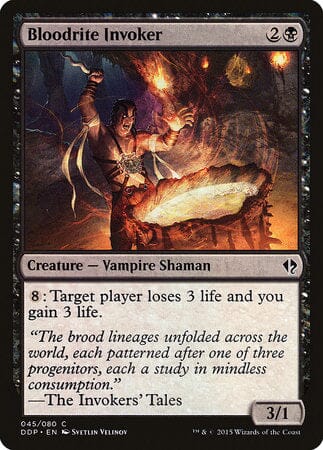 Bloodrite Invoker [Duel Decks: Zendikar vs. Eldrazi] MTG Single Magic: The Gathering  | Multizone: Comics And Games