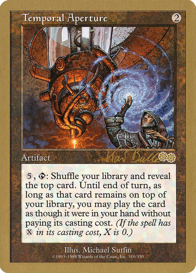 Temporal Aperture (Kai Budde) [World Championship Decks 1999] MTG Single Magic: The Gathering  | Multizone: Comics And Games