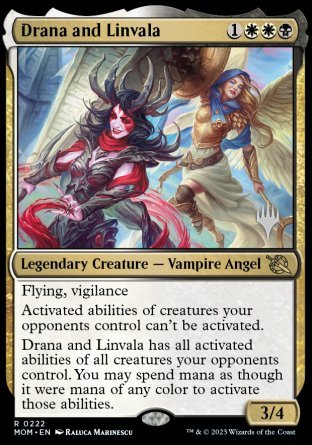 Drana and Linvala (Promo Pack) [March of the Machine Promos] | Multizone: Comics And Games