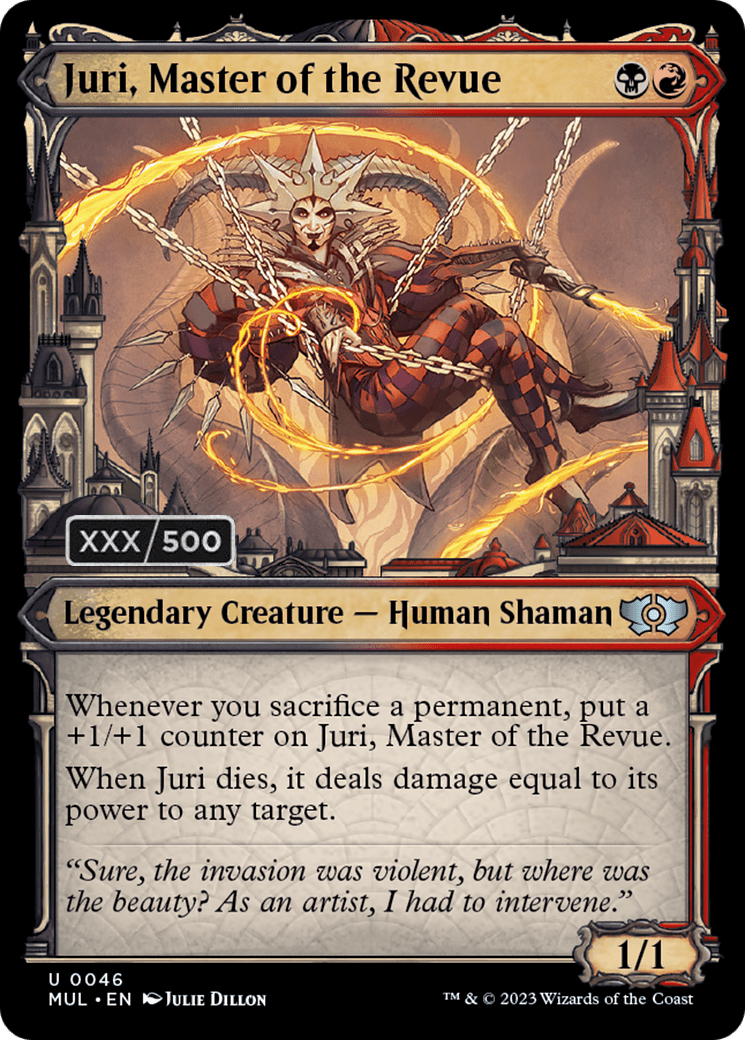Juri, Master of the Revue (Serialized) [Multiverse Legends] MTG Single Magic: The Gathering  | Multizone: Comics And Games