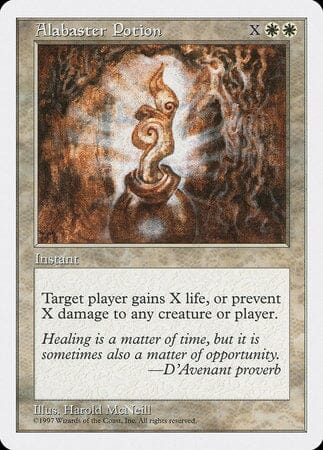 Alabaster Potion [Fifth Edition] MTG Single Magic: The Gathering  | Multizone: Comics And Games