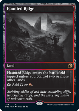 Haunted Ridge [Innistrad: Double Feature] MTG Single Magic: The Gathering  | Multizone: Comics And Games