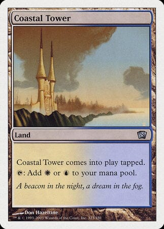 Coastal Tower [Eighth Edition] MTG Single Magic: The Gathering  | Multizone: Comics And Games