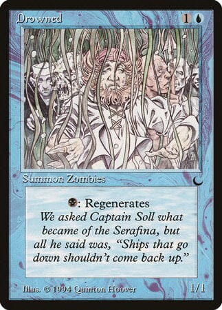 Drowned [The Dark] MTG Single Magic: The Gathering  | Multizone: Comics And Games