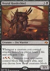 Brutal Hordechief [Fate Reforged] MTG Single Magic: The Gathering  | Multizone: Comics And Games
