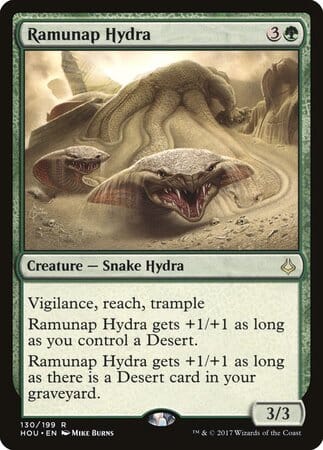 Ramunap Hydra [Hour of Devastation] MTG Single Magic: The Gathering  | Multizone: Comics And Games