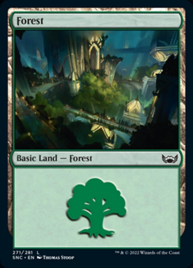 Forest (271) [Streets of New Capenna] MTG Single Magic: The Gathering  | Multizone: Comics And Games