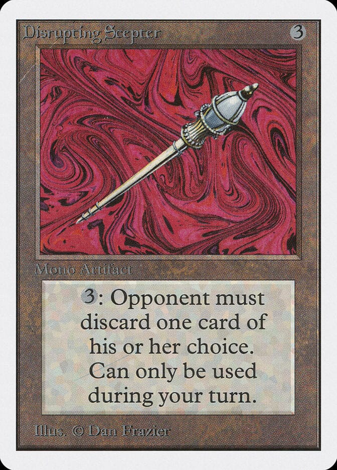 Disrupting Scepter [Unlimited Edition] MTG Single Magic: The Gathering  | Multizone: Comics And Games