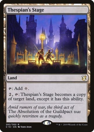 Thespian's Stage [Commander 2019] MTG Single Magic: The Gathering  | Multizone: Comics And Games