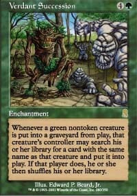 Verdant Succession [Odyssey] MTG Single Magic: The Gathering  | Multizone: Comics And Games