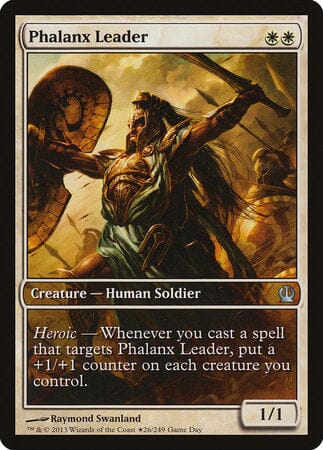 Phalanx Leader [Theros Promos] MTG Single Magic: The Gathering  | Multizone: Comics And Games