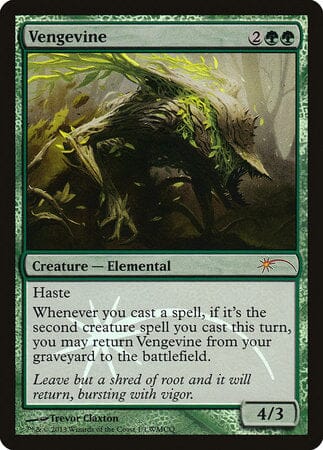 Vengevine [World Magic Cup Qualifiers] MTG Single Magic: The Gathering  | Multizone: Comics And Games