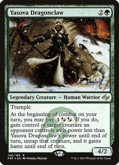 Yasova Dragonclaw [Fate Reforged Promos] MTG Single Magic: The Gathering  | Multizone: Comics And Games