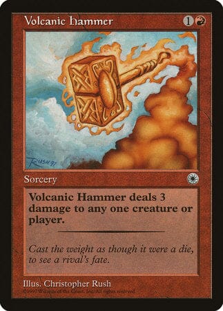 Volcanic Hammer [Portal] MTG Single Magic: The Gathering  | Multizone: Comics And Games