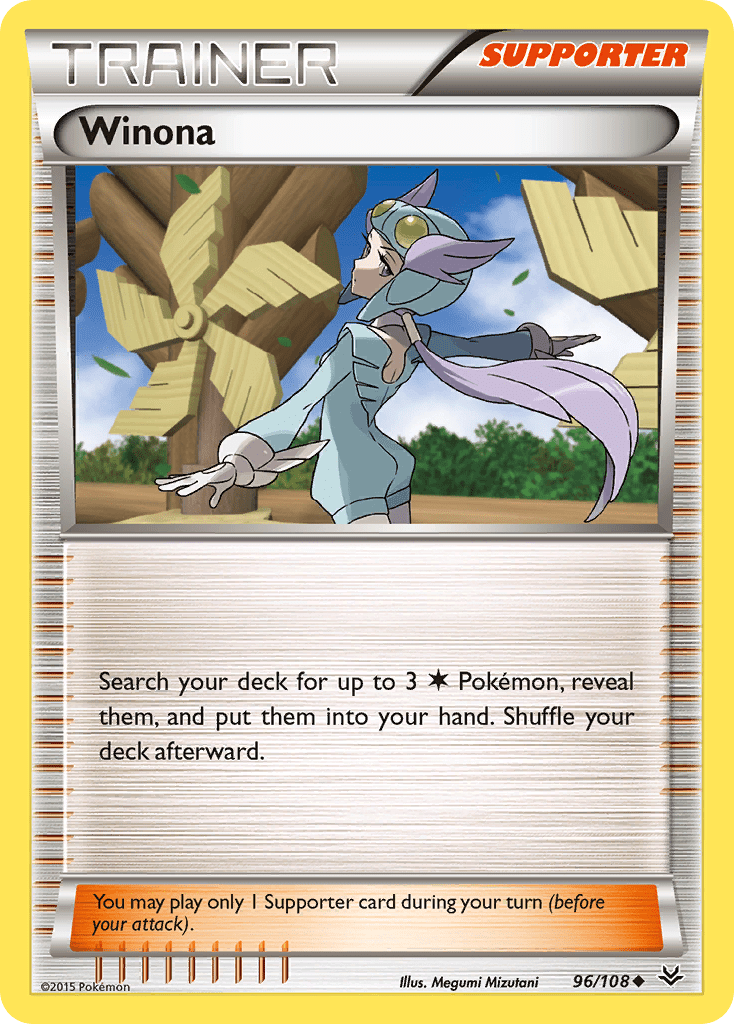 Winona (96/108) [XY: Roaring Skies] Pokemon Single Pokémon  | Multizone: Comics And Games