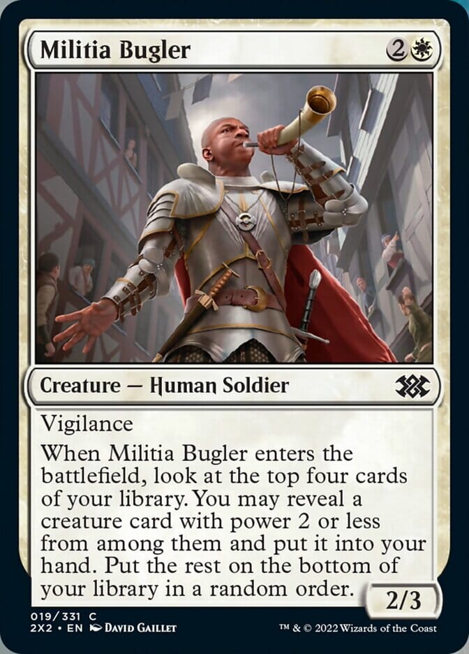 Militia Bugler [Double Masters 2022] MTG Single Magic: The Gathering  | Multizone: Comics And Games
