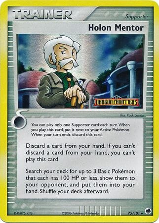 Holon Mentor (75/101) (Stamped) [EX: Dragon Frontiers] Pokemon Single Pokémon  | Multizone: Comics And Games